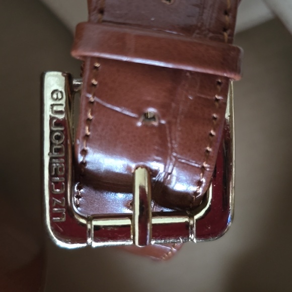 LIZ CLAIBORNE SIGNATURE WOMEN'S BROWN SUMMER MEMORY FOAM SANDALS SIZE 8 - Picture 14 of 14